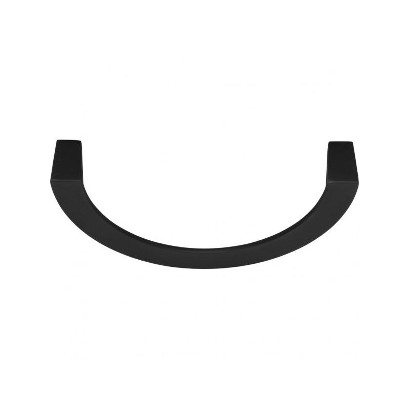 Roundabout 3" Center to Center Drop handle, Matte Black, 5 1/16"