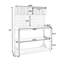 Grande table de rempotage en bois 65 po pour l'extérieur-1739010490
