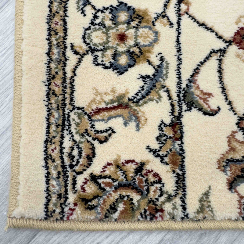 Runner Floral Area Rug, Runner 66 x 300 cm