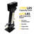 Trailer Swing Down Stabilizer Jacks Telescoping RV Camper Accessories 1000 Lbs Capacity Each 12-18 Inch | Set Of 2