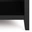 Table de chevet - noir-322778836