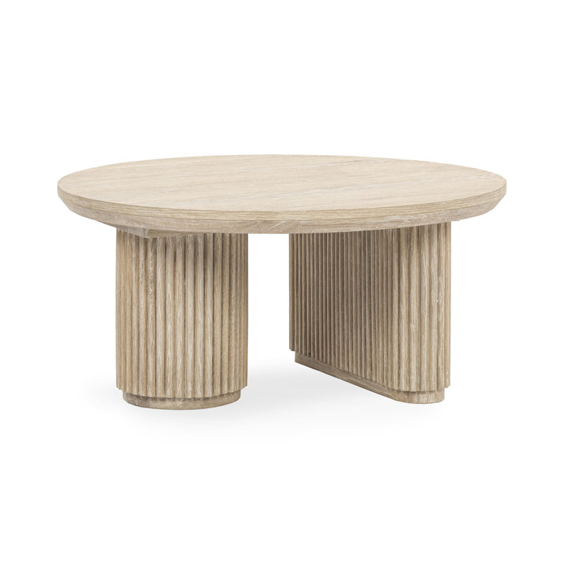 Table basse Vander, Cream Washed