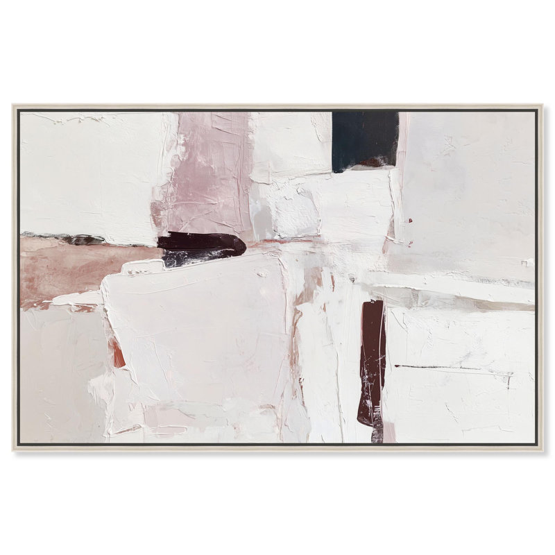 "Dark Patch", reproduction d'art sur toile par Art Remedy, cadre argenté, 54 x 36, H 37 po x l 55 po, Cadre argenté