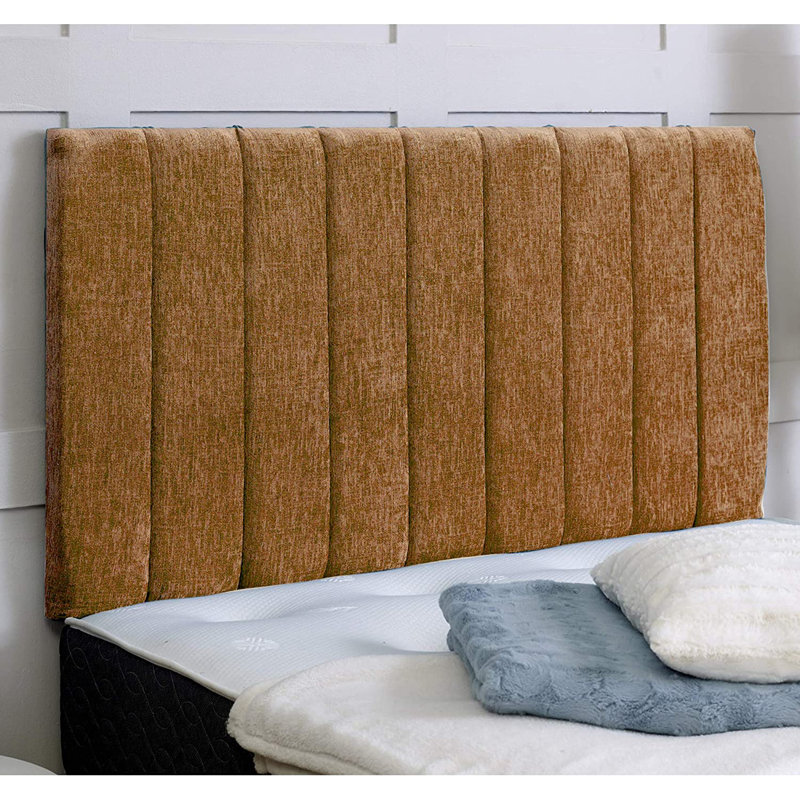 Cartha Upholstered Headboard, Mink, Super King (6')