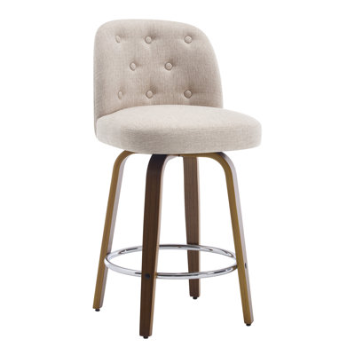 Swivel Upholstered Counter & Bar Stool