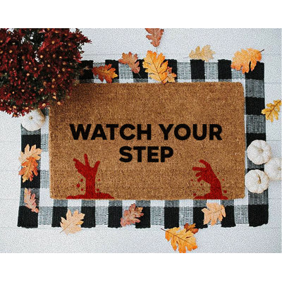 Dristen Non-Slip Halloween Outdoor Doormat