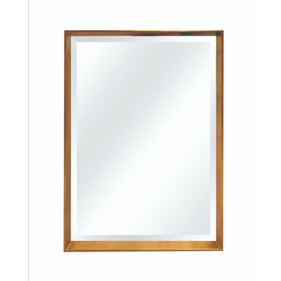 Kayal Wood Flat Wall Mirror