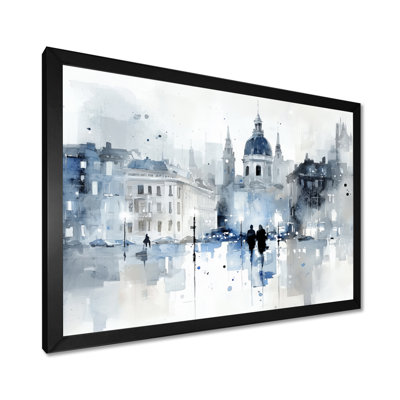 Vienna Soft Romantic Cityscape - Vienna Print Wall Art