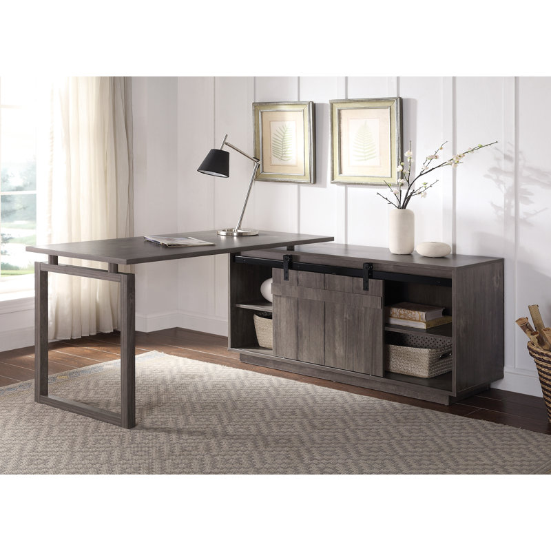 Bureau en L Achai, Grey