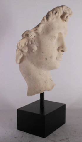 Aadyanth Stone David Head Life Size