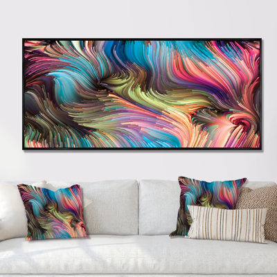 Art liquide vivant - Impression sur toile