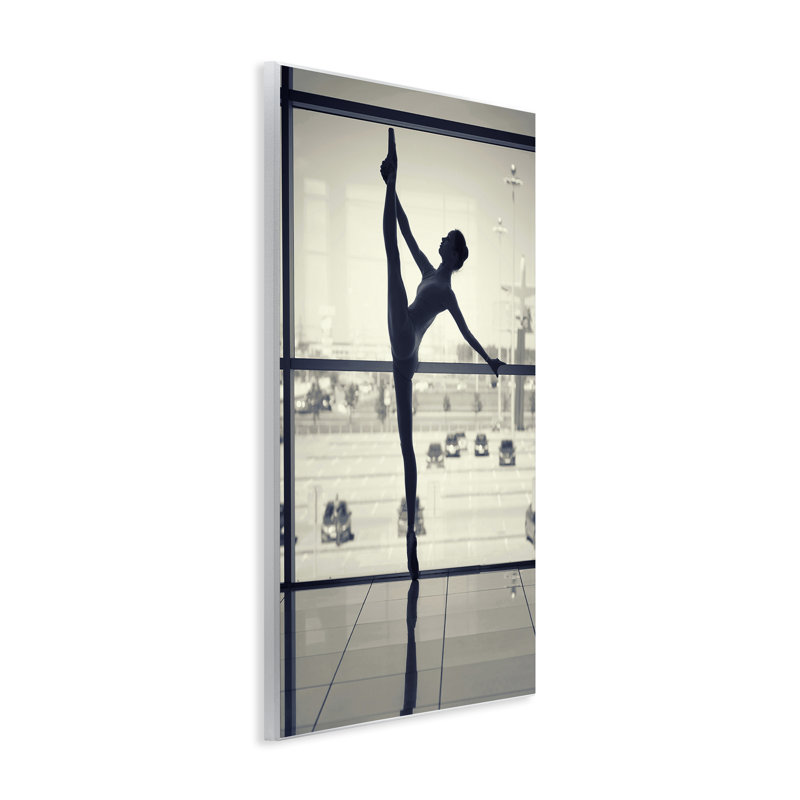  Pratique de la ballerine, art mural sur plaque par Incado, H 15 po x l 10 po