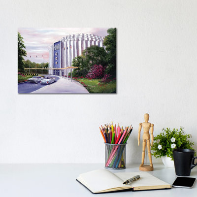 Rotunda 1 Piece Wrapped Canvas Painting
