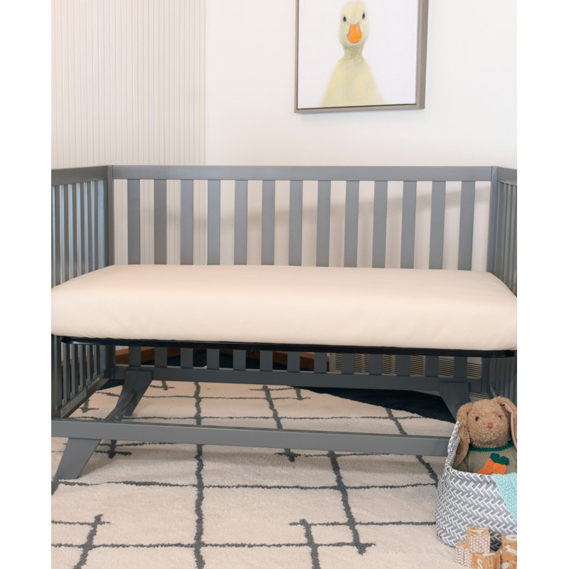 Naturepedic Matelas de lit de bébé respirant biologique 2 étapes léger