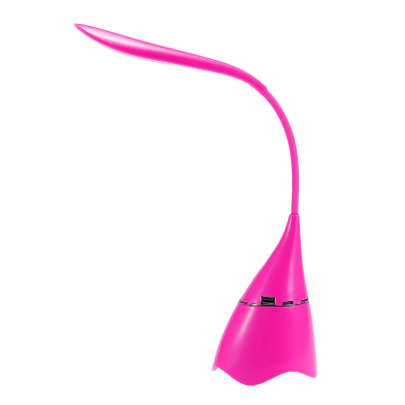 LED Table Lamp with Music Speaker, Pink