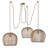 Selene Multi Basket Chandelier