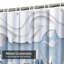 Rideau de douche avec 12 crochets Couple-142850829