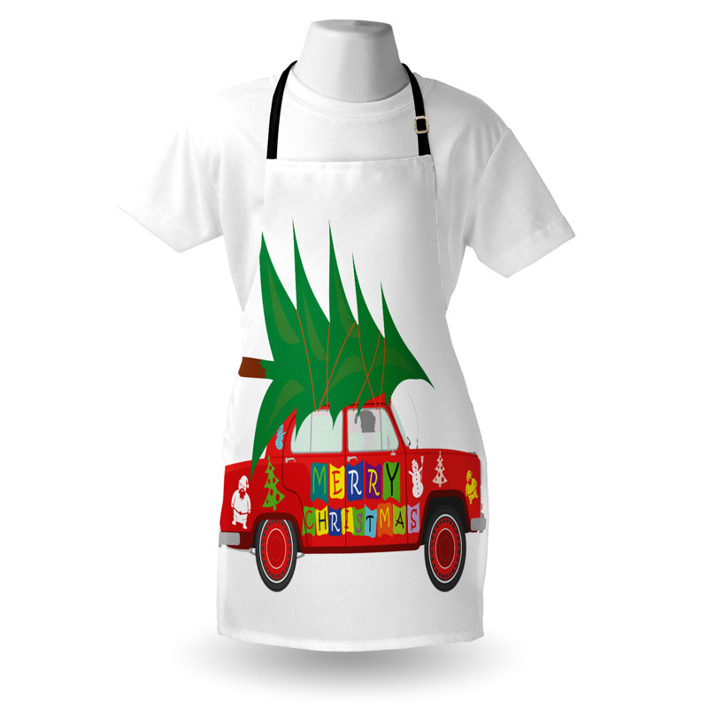 No Pattern Bib Apron