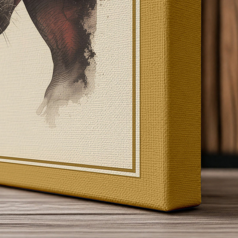 Print, 36x24 - 91.4 x 61.0 cm, Ochre Border