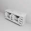 Meuble-lavabo double 84 po X P 22 po D, avec plateau en quartz blanc pour la maison-640044993