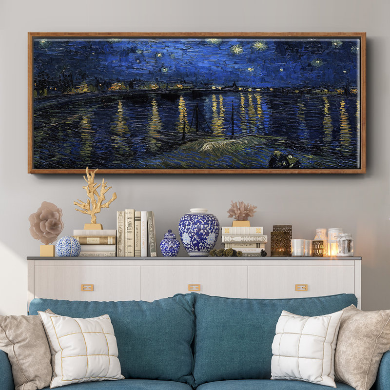 Over the Rhane- Framed Canvas
