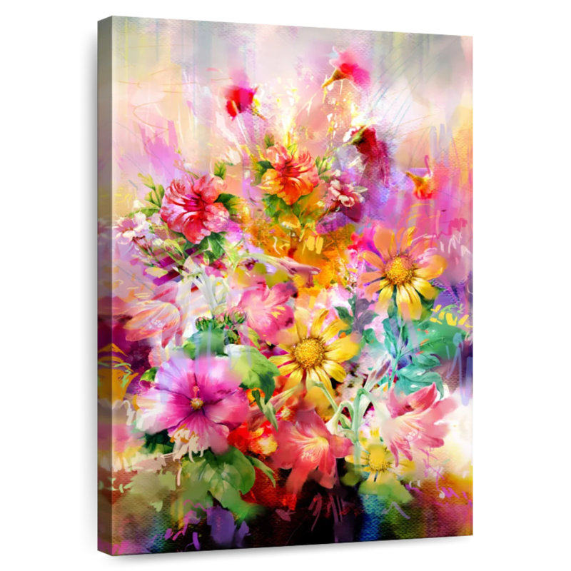 Harnek Flowers, 39" H x 26" W