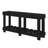62.9" Vintage Entryway Table, Fir Solid Wood With Natural Grain, 6 Reinforced Legs, Metal Rivet Decor & Plank Under-Shelf-826125141
