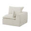 Fauteuil d'appoint moderne avec accoudoir gauche-1923754113