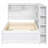 Wood Daybed with Storage Shelves, USB Charging, and Trundle for Modern Living-368400431