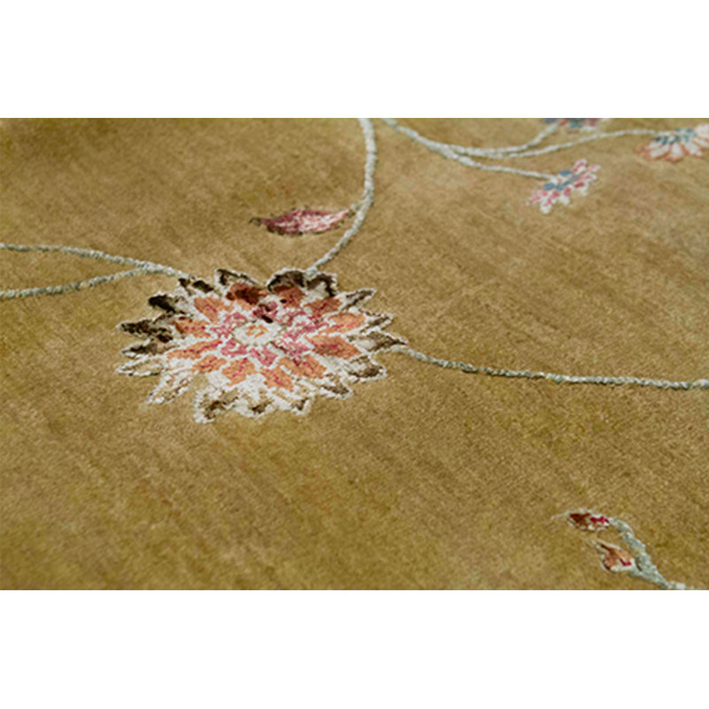 Hand-Knotted High-Quality Multi-Colored Area Rug