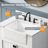 Abramowitz 30'' Freestanding Single Bathroom Vanity with Engineered Stone Top