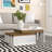 Madison Floor Shelf Coffee Table with Storage