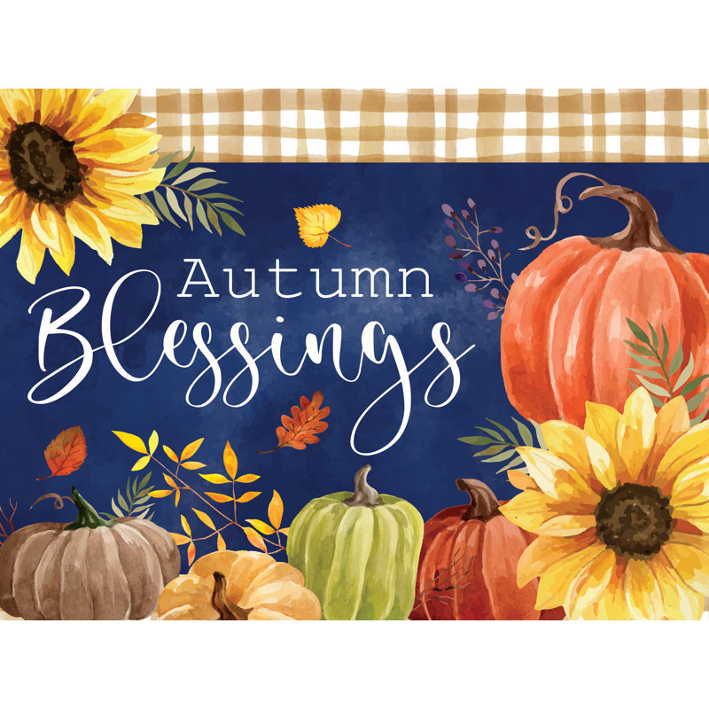 Autumn Blessings par Nicole DeCamp, H 8 po x l 12 po
