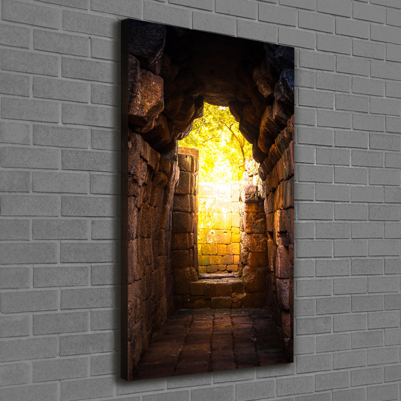Fairburn Basements Of The Castle - Wrapped Canvas Print