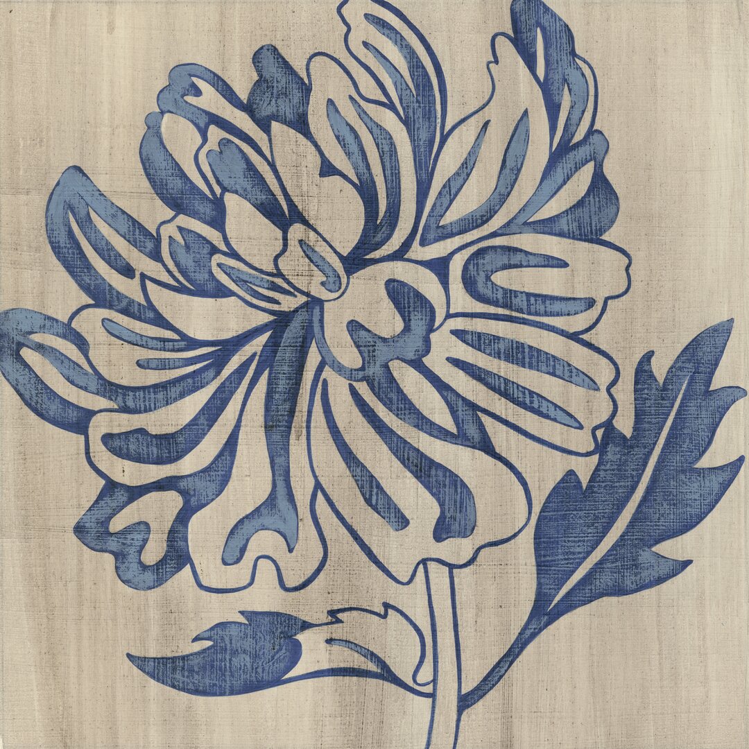 Leinwandbild Indigo Mum von Chariklia Zarris