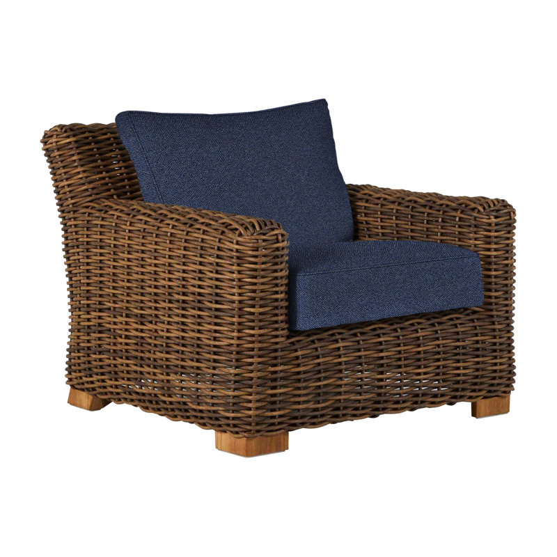 Montauk Lounge - Raffia, Welt, Intermix Indigo, Standard Plus