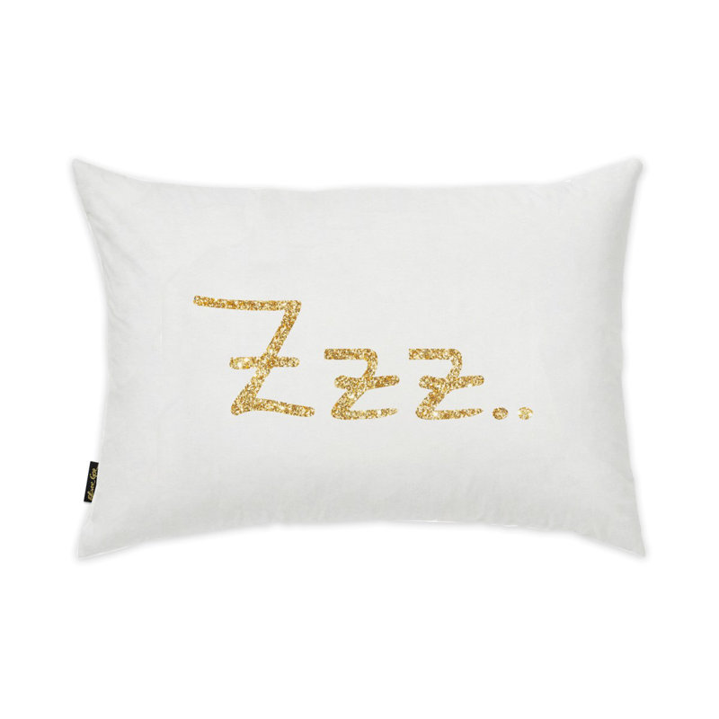  Coussin ZZZ Gold
