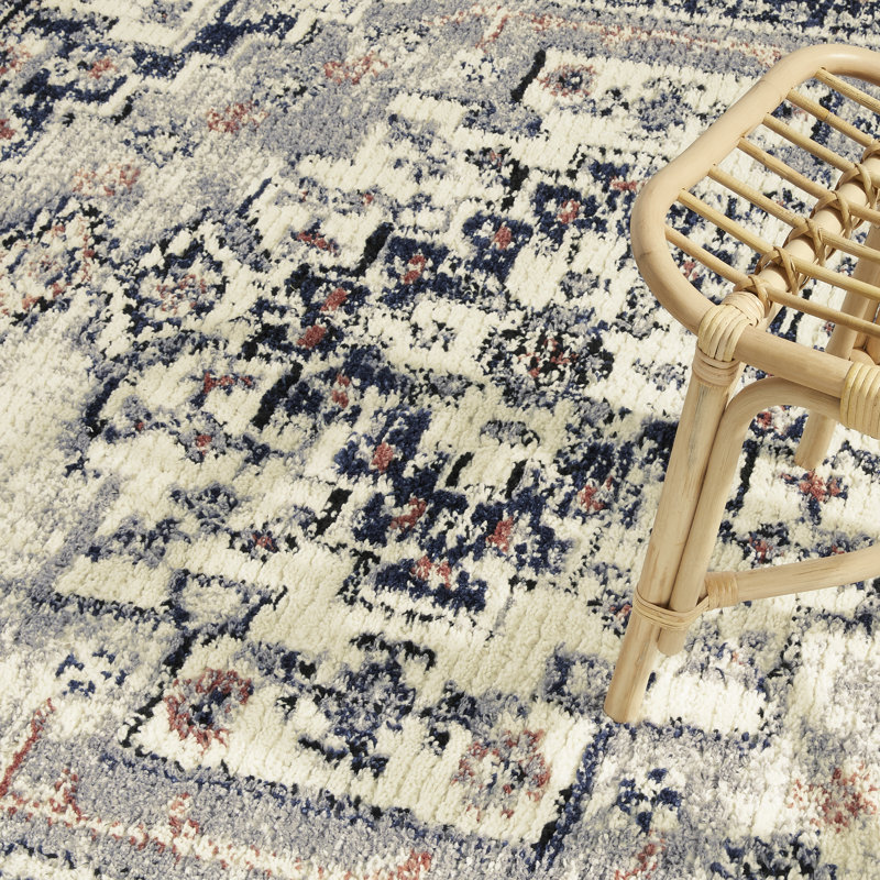 Tapis oriental gris Nahala Sophia, Rectangle 7 pi 10 po x 10 pi 2 po