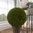 Faux Foliage Topiary Green Artificial Foliage Ball-1166699031