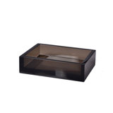 Mike + Ally Luxury Ice Lucite Soap Dish for Bathroom
