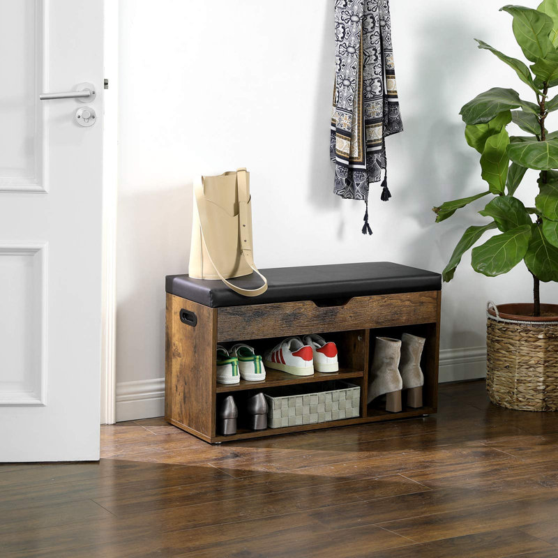 5 Pair Shoe Storage Bench