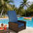 Outdoor Chair,Outdoor Swivel Recliner Chair-1968413987