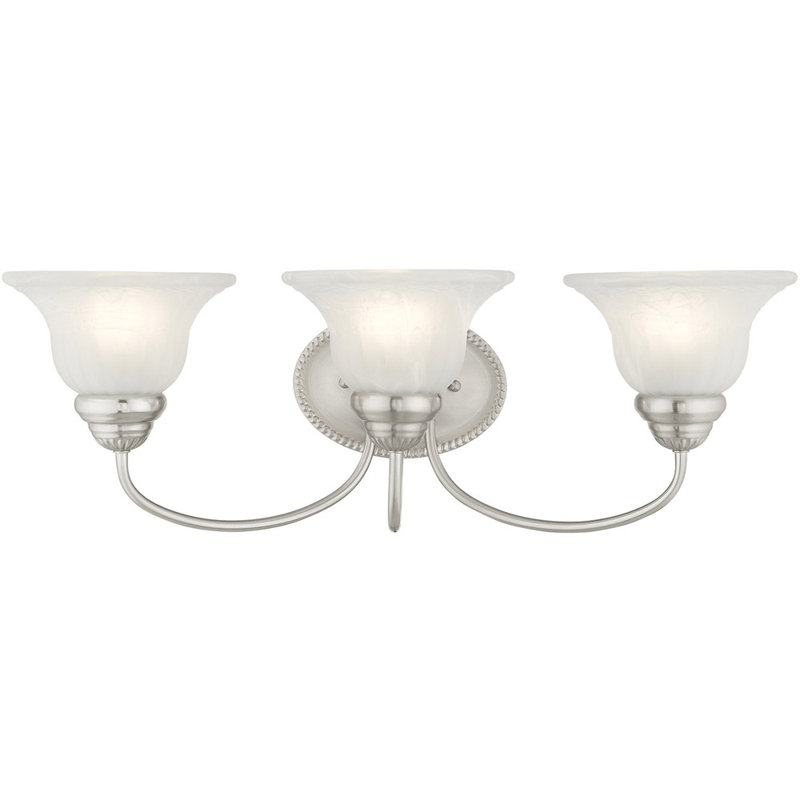 Éclairage pour meuble-lavabo 3 lumières Stemple, Brun