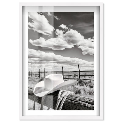 «Cowboy's Rest Shadowbox» par Notoriart