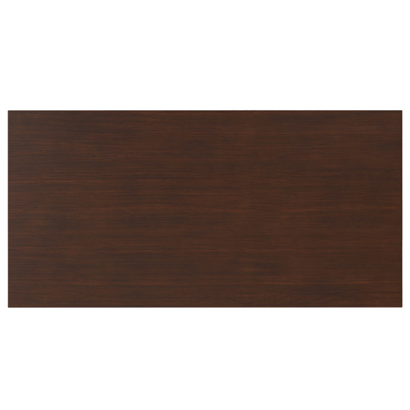 Warm Shaker 48"W Solid Wood Transitional Coffee Table With Storage Drawers And Open Shelf, Russet Brown