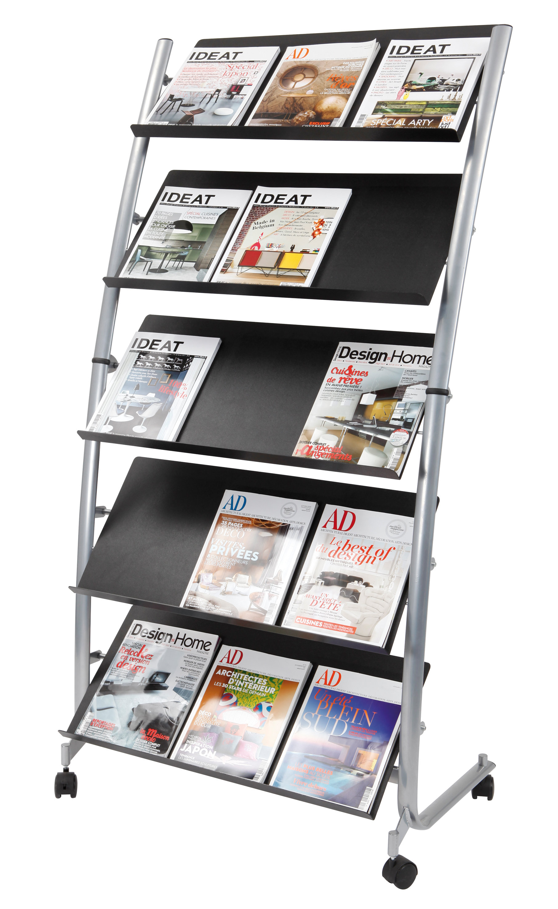 Alba Free Standing Magazine Rack & Reviews | Wayfair