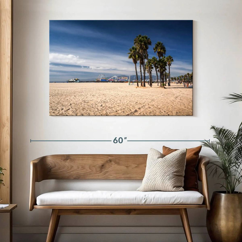 Gillard Santa Monica Palm Gillard, H 32 po x l 48 po