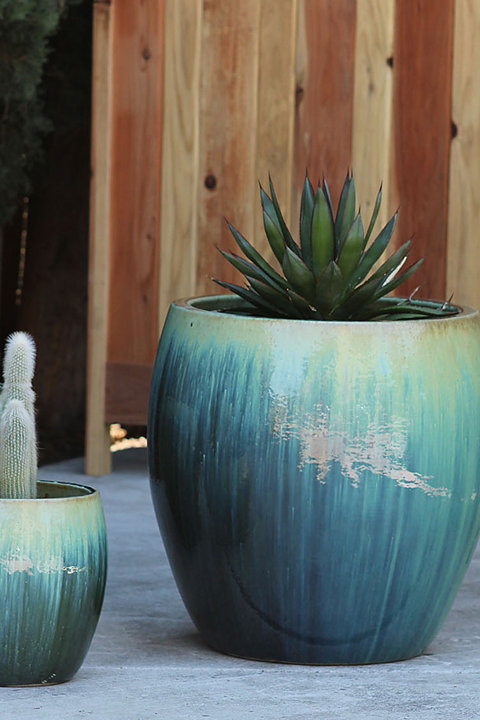 Glazed Ceramic Planters