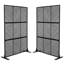 Paravent en métal 72 po x H 47,75 po x 72,75 po-109616627