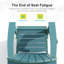  Chaise Adirondack pliante en PEHD avec design ergonomique et porte-gobelet, chaise Adirondack robuste pour patio, piscine et cour-1018595986
